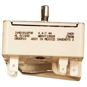   GE WB24T10029 Electric Range Infinite Switch, 6 Inch