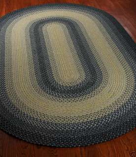 Braided Indoor/Outdoor Country Living Rug 4 x 6 Oval  