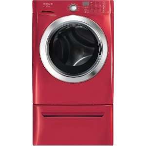    Frigidaire Affinity 3.9 Cu Ft Red Front Load Washer Appliances
