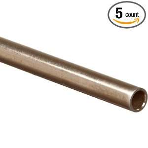 Stainless Steel 304 Hypodermic Round Tubing, 28 Gauge, 0.0143 OD, 0 
