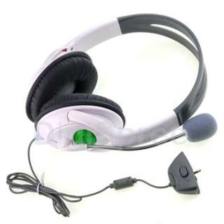 For Xbox 360 Wired Controller Headset With Mic  