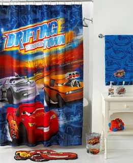 Disney Bath Accessories, Disney Cars Shower Curtain   Shower Curtains 