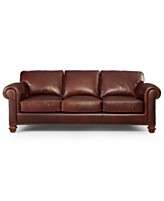Lauren Ralph Lauren Leather Sofa, Stanmore