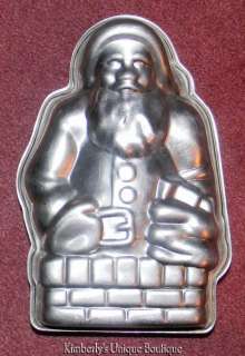 3D SANTA STAND UP CAKE PAN MOLD (NOT WILTON)  