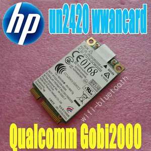 HP un2420 Qualcomm Gobi 2000 3G WWAN GPS 531993 001  