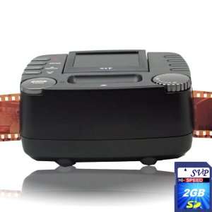 com SVP FS1860(with 2GB) Black 35 mm negative Film and Slide Scanner 