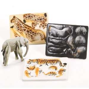  Lets Party By Fun Express Zoo Animal 3D Puzzles 
