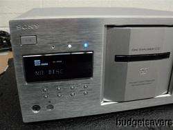   ES Disc Explorer 400 DVD/CD/SACD Changer Player DVP CX777ES Silver