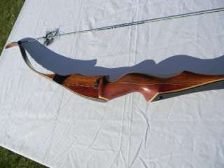   50 LBS. EXCELLENT CONDITION RECURVE LONGBOW 62 AMO RIGHTY  