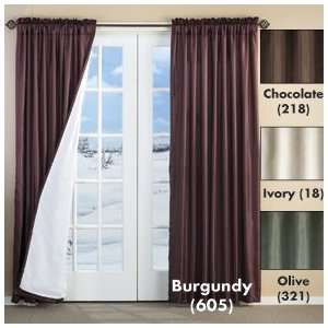   Layer Energy Saving Curtains Set of 2 54W x 63L