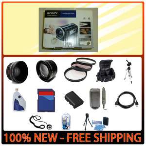 New Sony Handycam PJ10 HDR PJ10 Camcorder w/ 16GB Lens Package 