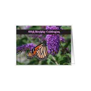  Butterfly 60th Birthday Invitations Card Toys & Games