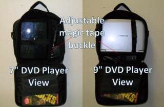 Carrying Case for Portable DVD Players upto 9 w15  