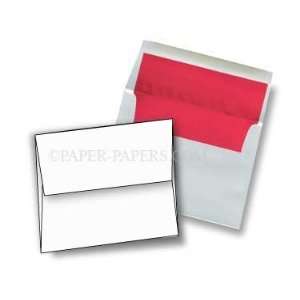  A8 FOIL LINED Envelopes   Brilliant White Envelopes with 