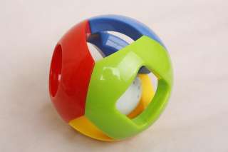 New Colorful Baby Round Ball Rattle Activity Toy  