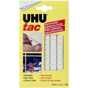  UHU Tac Removable Adhesive Putty 2.1 Ounces (99683 