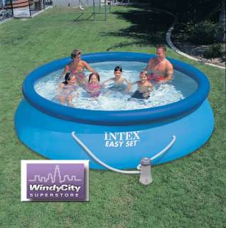   Intex Easy Set Above Ground Swimming Pool +Pump 0 78257 39806 5  
