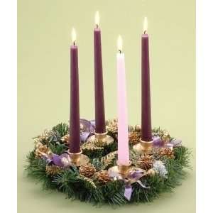   Pine Cone & Glitter Christmas Advent Wreaths 11