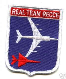 RC 135 REAL TEAM RECCE RIVET JOINT COMBAT SENT PATCH  