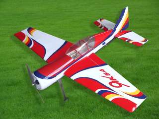   54 40 3D Aerobatic Electric RC R/C Airplane Plane Balsa ARF  