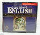 The Learning Company Learn To Speak English Version 8.0 (1999) Windows 