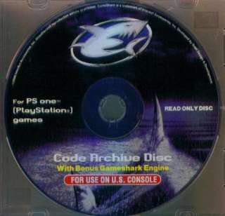 GameShark PS1 Code Archive Disc PS1 PS2 PLAYSTATION 7,000 game 