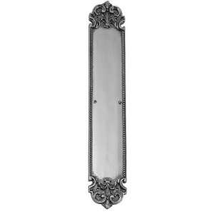   De Lis Push Plate (BAA04P3220AP) Antique Pewter