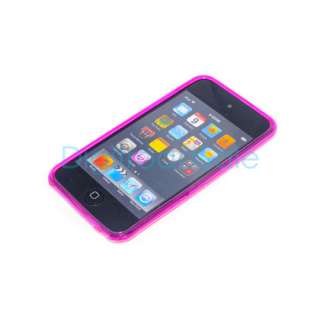 Pink Zebra Print Case Cover For Apple iPod Touch 4th US Freeshipping 
