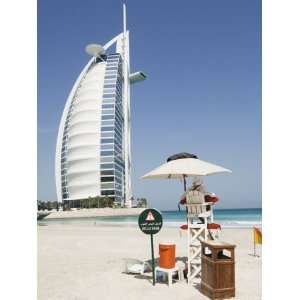  Lifeguard on the Beach, Burj Al Arab Hotel, Dubai, United Arab 