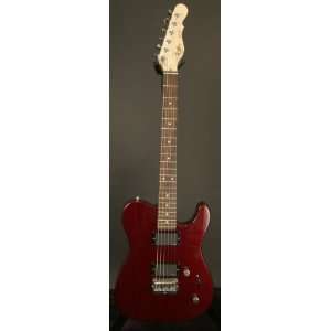  G&L ASAT Deluxe Ruby Red w/EMG Pickups Musical 