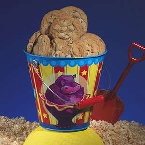 Kids Circus Tin Gourmet Assorted Cookies Gift Basket  