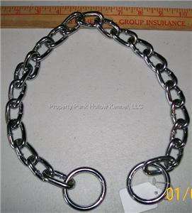 DOG CHOKE CHAIN COLLAR~LARGEST ON THE MARKET 6.0 MM  