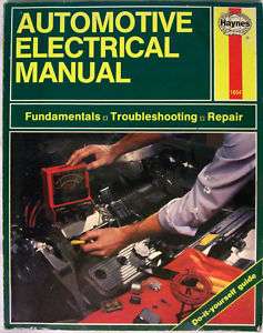 Haynes Automotive Electrical Manual 1654 9781850106548  