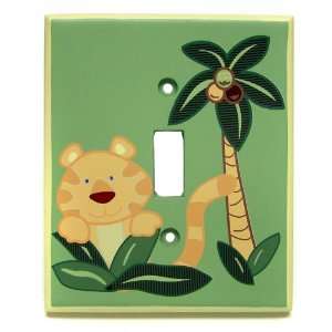  NoJo Jungle Babies Switch Plate Cover Baby