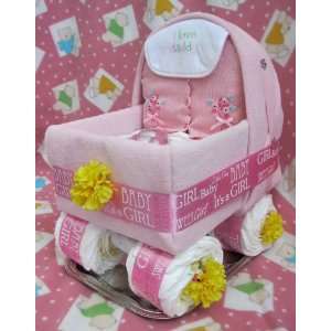  Baby Carriage Diaper Cake Baby