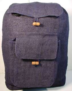 Hemp backpack bag made from himalayan hemp of great quality