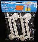 beach towel clips 4 pack whale cream color 