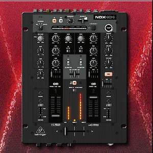 BEHRINGER NOX404 PRO AUDIO DJ MIXER W VCA CROSSOVER, FX & USB 