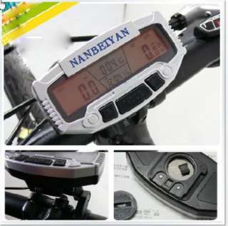NEW LCD Bicycle Bike Computer Odometer Speedometer  