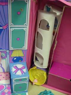 BARBIE BEDROOM ACCESSORY CASE AND FURNITURES  