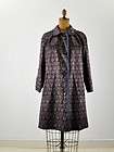   MARC BY MARC JACOBS COAT India Ink Floral Metallic Belle 12 14 L