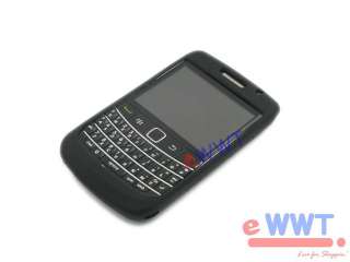 for Blackberry Bold2 9700 Black Silicon Cover Soft Case  