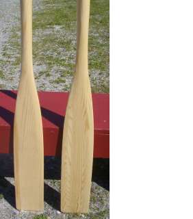 BRAND NEW Pair WOODEN OARS 84 Paddles 7 Boat Canoe EXCELLENT TOP 