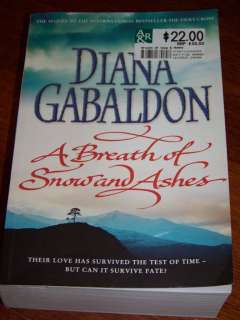 Breath of Snow and Ashes Diana Gabaldon   Large PB  