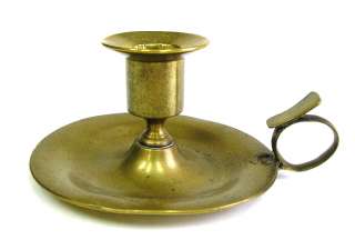 BRASS CANDLESTICK CANDLE HOLDER CIRCA 1920 FRENCH  