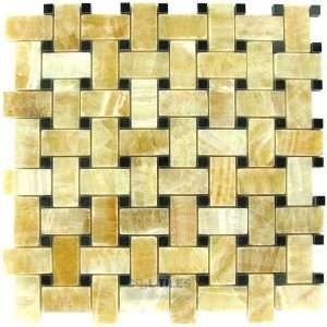  Majesta tiles   onyx basketweave tile in honey onyx and 