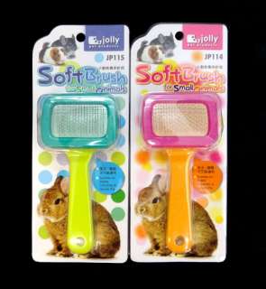 Soft Slicker Stainless Steel Pins Brush   Rabbit Guinea pig Chinchilla 