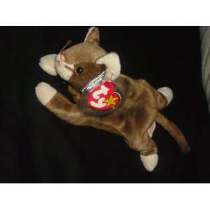 Beanie Babies   (POUNCE)   with tag attached, and tag protector