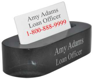   Business Card Holder Free Personalized Gift for Desk Office  