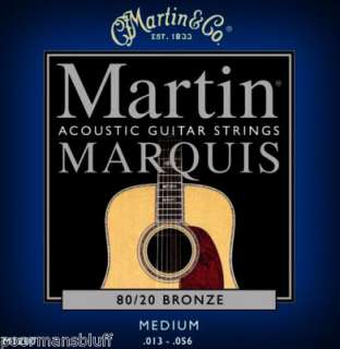 MARTIN MARQUIS MEDIUM BRONZE ACOUSTIC GUITAR STRINGS  